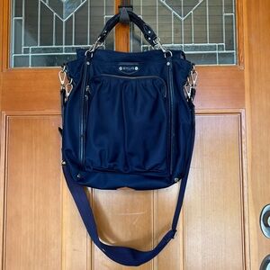 MZ Wallace Charli Dawn Bedford Purse - Navy